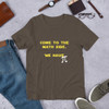 Brown come to the math side we have pi funny pun star wars inspired t-shirt