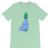 Yellow Ebablbvie Sexy Alien Babe Pinup  Unisex T-Shirt