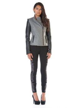 MILLAU SIDE ZIP JACKET IN FULL FRONT