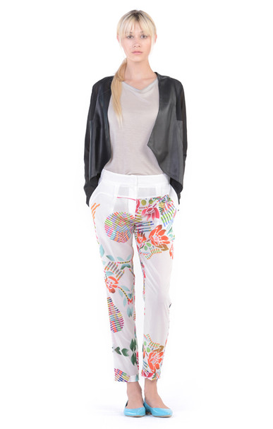 JACQUELINE LEATHER JACKET | BLACK