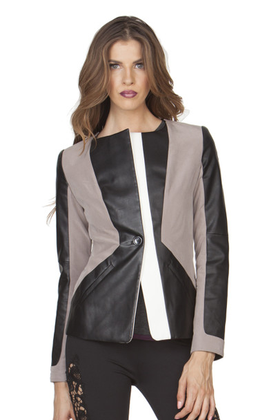 FONTAINE JACKET IN CLOSED FRONT