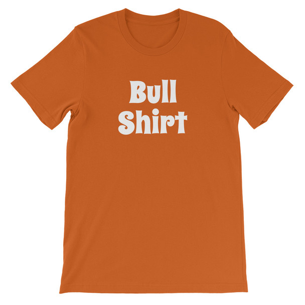 Orange Bull Shit Shirt inspired by 1970's Lenny form the Simpsons Unisex T-shirt