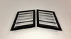 Race Louver Fiat Nasa ST/TT3-6 Spec middle pair car hood vent designed for street, high performance driving and light track duty.