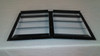 Race Louvers Mustang RX trim center racing heat extractor is designed for high performance driving, auto cross and track duty.