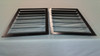 Race Louver Nasa ST/TT3-6 Spec center pair car hood vent designed for street, high performance driving and light track duty.