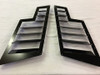 Race Louvers GT4 style RT track trim hood extractor pair is designed for street, high performance driving and track duty.