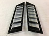 Race Louver RT Track Trim center car hood extractor is designed for street, high performance driving and track duty