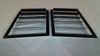 Race Louvers Honda S2000 RX trim center pair racing heat extractor is designed for high performance driving, auto cross and track duty.