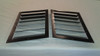 Race Louver Camaro 1982-1992 RS trim straight angular pair car hood vent designed for street, high performance driving and light track duty.