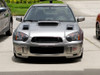 Race Louver '04-05 WRX RS trim straight angular pair car hood vent designed for street, high performance driving and light track duty.