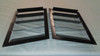 Race Louvers Nissan GT-R RX trim straight angular pair racing heat extractor is designed for high performance driving, auto cross and track duty.