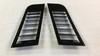 Race Louver Mustang RS trim straight angular pair car hood extractor is designed for street, high performance driving and track duty.