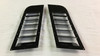 Race Louver Mustang RT trim straight angular pair car hood extractor is designed for street, high performance driving and track duty.