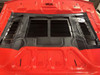 Race Louver Mustang RT trim center car hood extractor is designed for street, high performance driving and track duty.