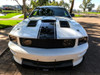 Race Louver Mustang RS street trim mid pair car hood vent designed for street, high performance driving and light track duty.