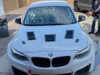 Race Louver BMW F22 Nasa ST/TT3-6 Spec straight angular pair car hood vent designed for street, high performance driving and light track duty.