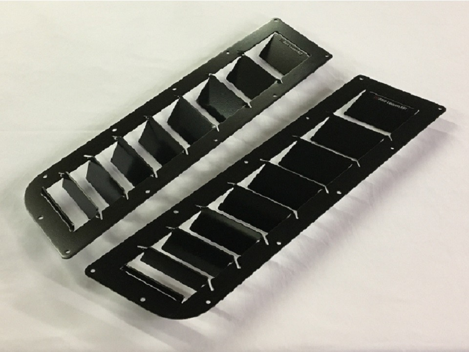 Race Louver RST Truck Trim hood vent is designed for maximum cooling