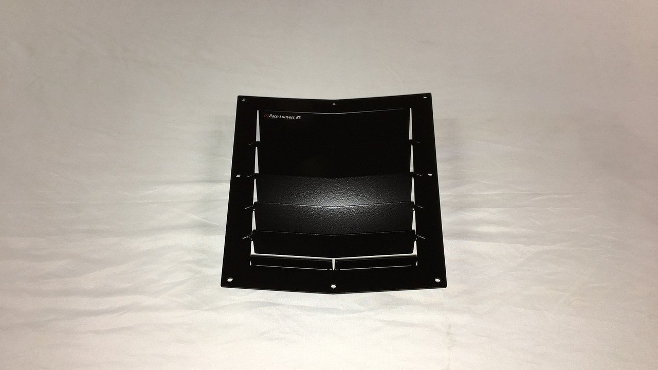 Race Louver BMW ST RS trim center car hood vent designed for street, high performance driving and light track duty.
