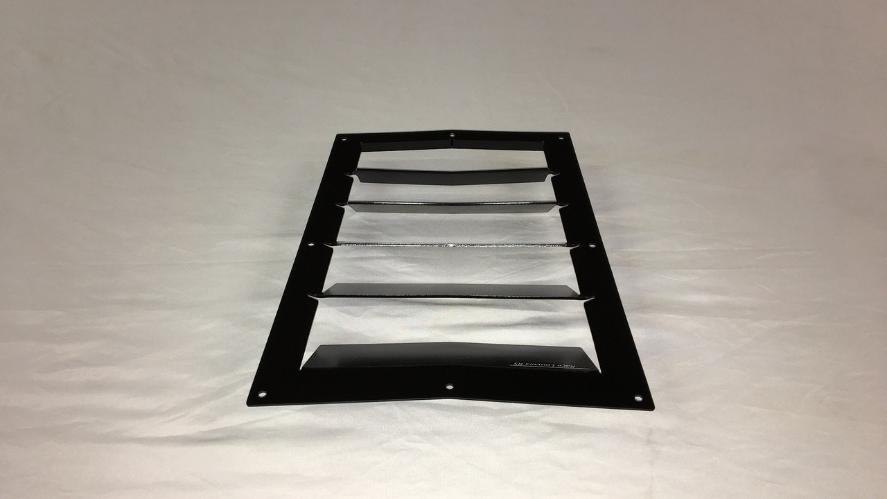 Race Louver Nasa ST/TT3-6 Spec center car hood vent designed for street, high performance driving and light track duty.