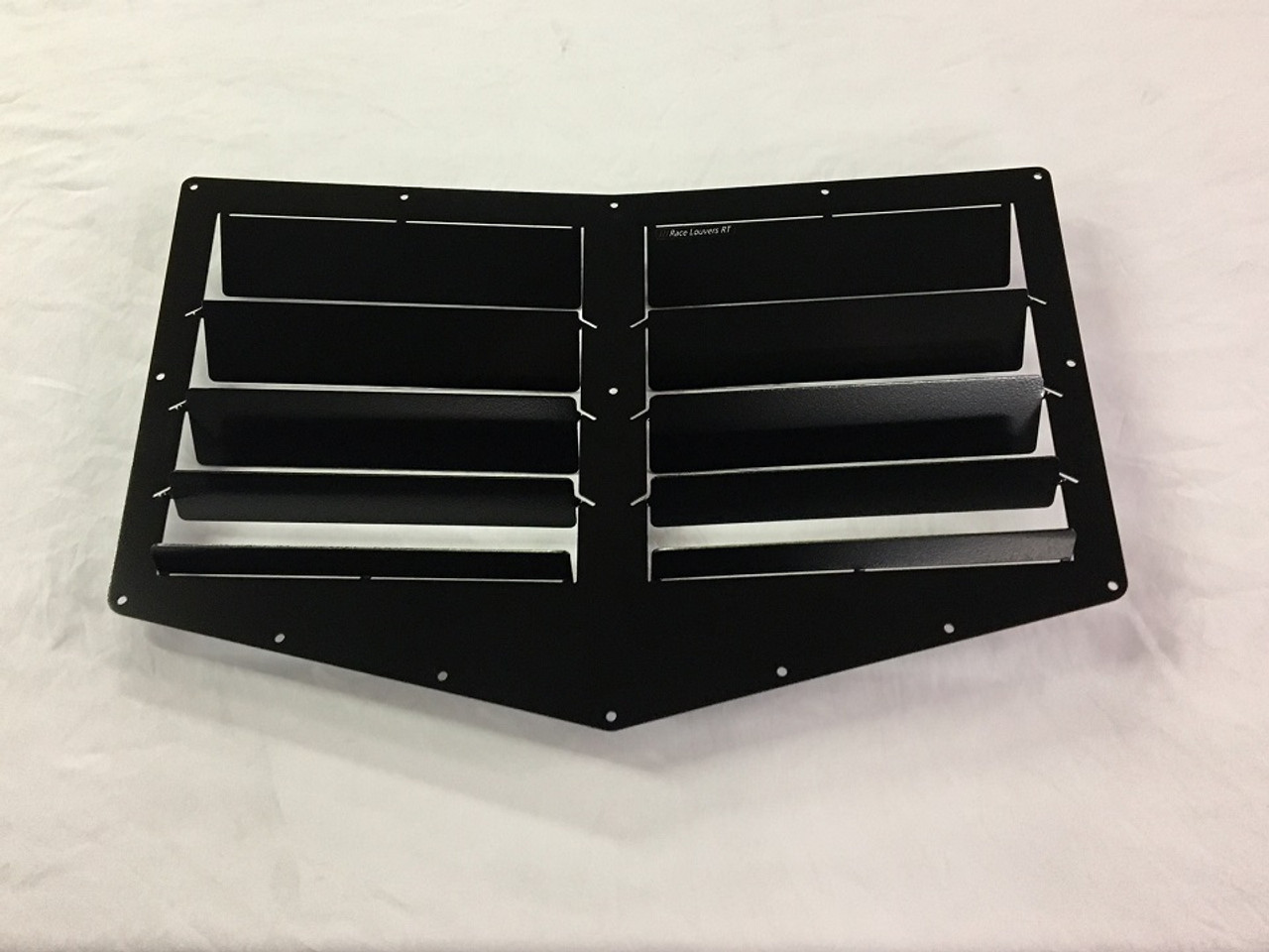 Race Louver RT trim center car hood extractor is designed for street, high performance driving and track duty