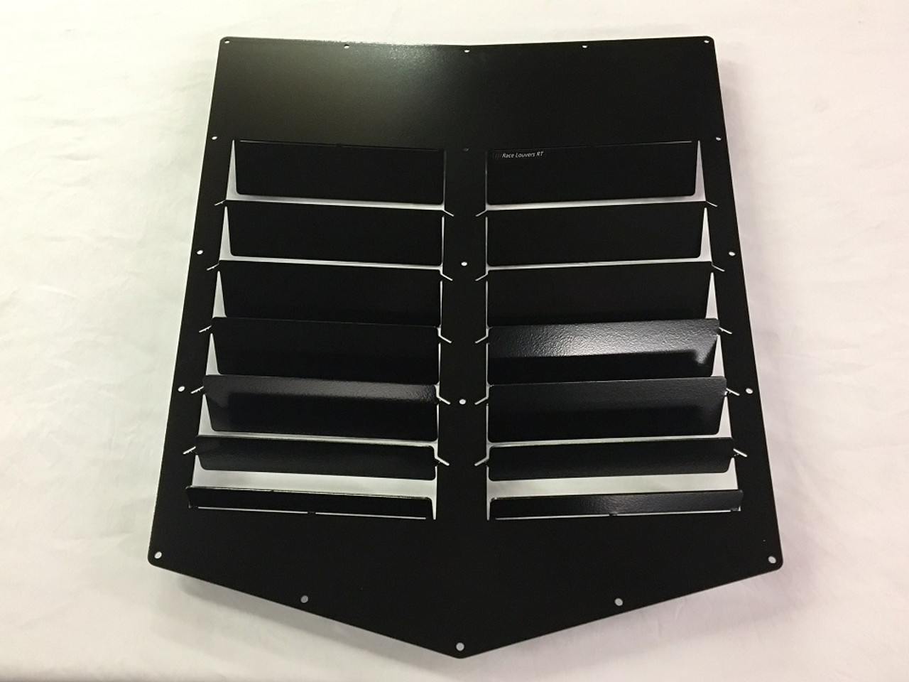 Race Louver RT trim center car hood extractor is designed for street, high performance driving and track duty