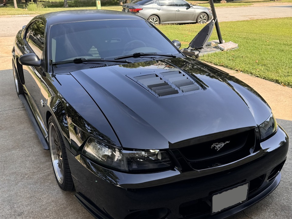 Race Louvers - 1999 2001 Cobra 2003 2004 V6 RT Track Trim Center