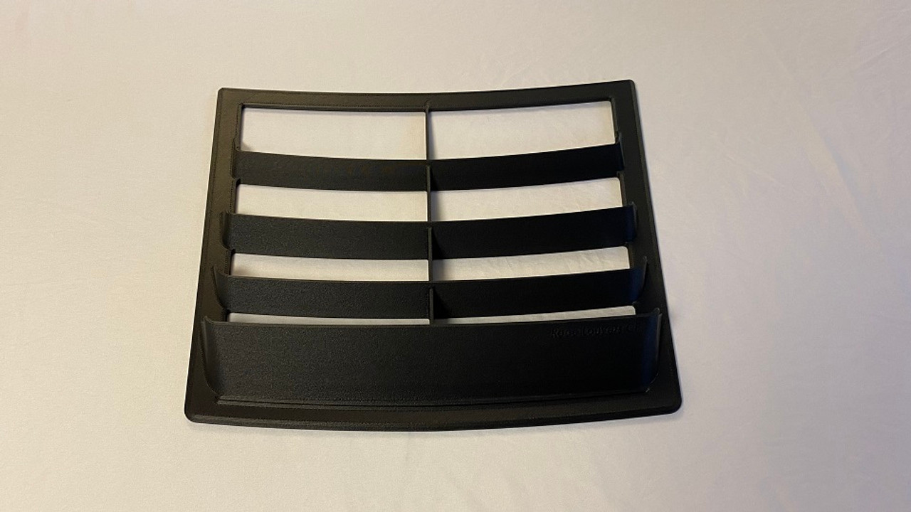 Race Louvers CF Extreme trim center racing heat extractor is designed for high performance driving, auto cross and track duty.