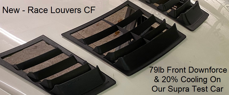 Race Louvers - CF Extreme Trim Center Extractor