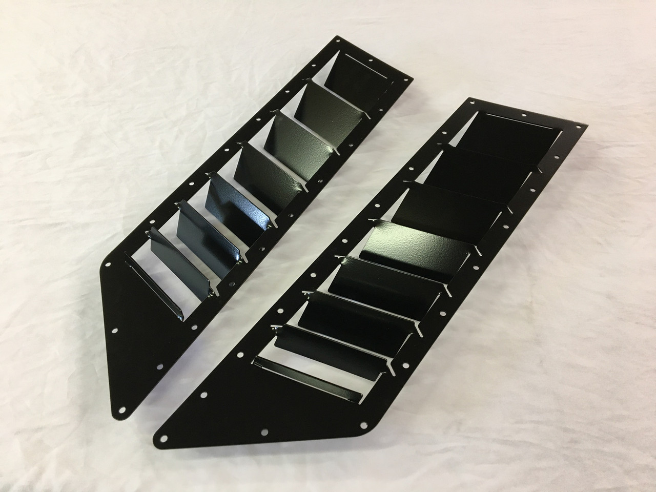 Race Louver Mustang RS trim center car hood vent designed for street, high performance driving and light track duty