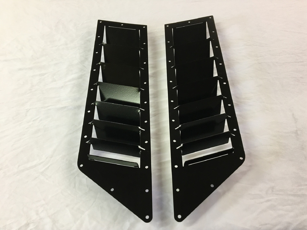 Race Louver Mustang RT Track Trim center car hood extractor is designed for street, high performance driving and track duty