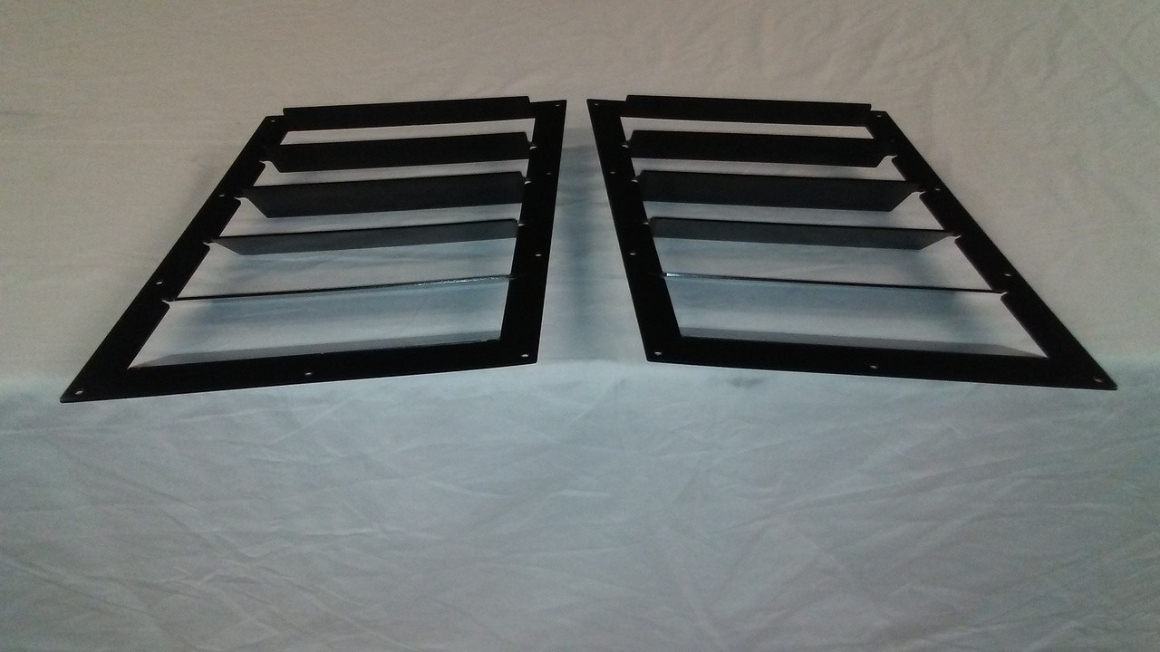 Race Louvers - Subaru BRZ, Scion FR-S and Toyota 86 Hood Vent