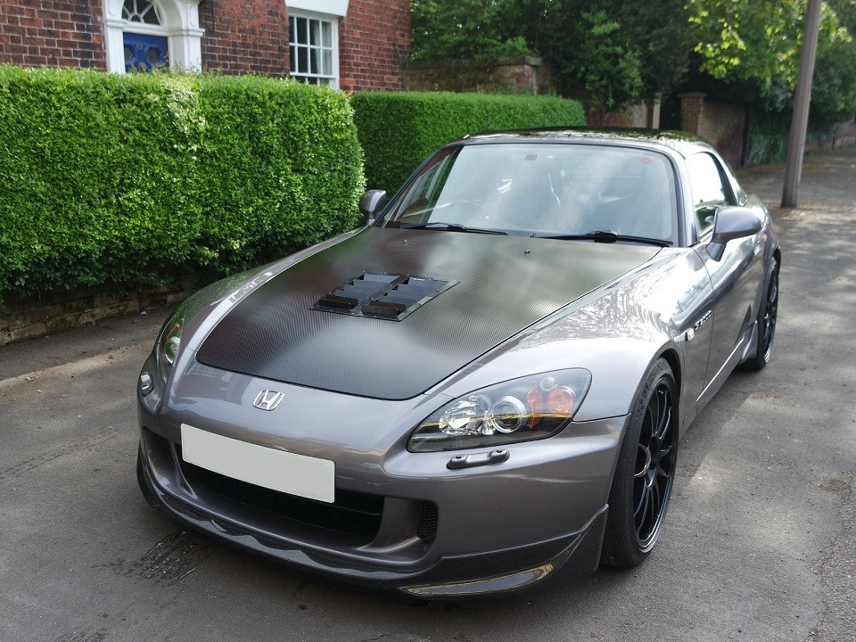Race Louvers - Honda S2000 Nasa ST/TT3-6 Spec Center Hood Extractor