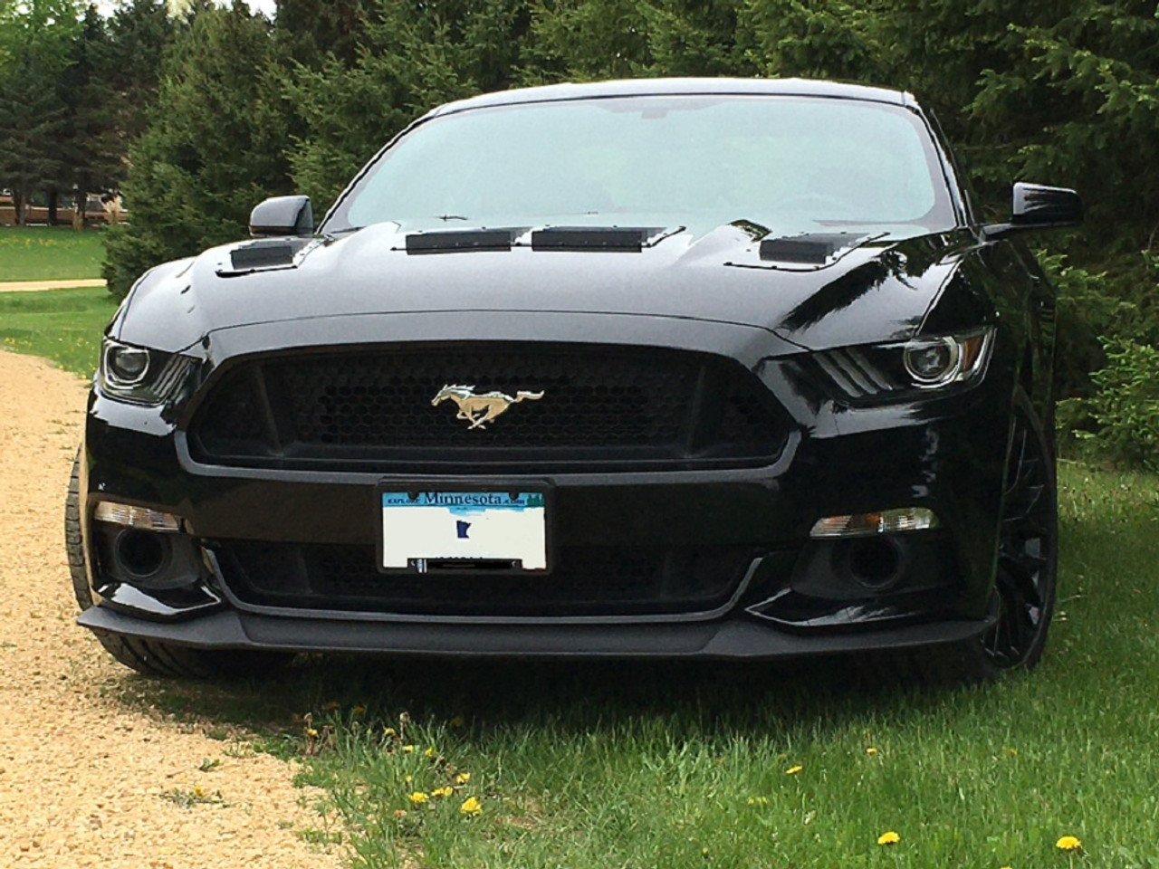 Race Louver Mustang RS trim straight angular pair car hood extractor is designed for street, high performance driving and track duty.