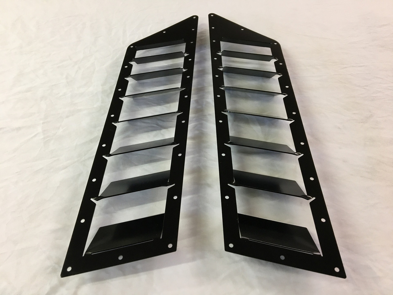 Race Louver Mustang RS trim center car hood vent designed for street, high performance driving and light track duty