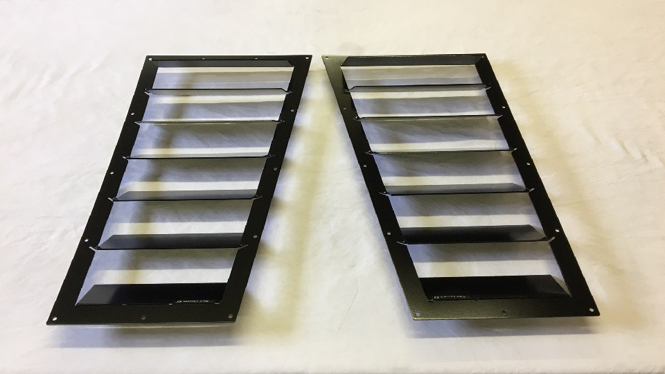 Race Louvers - Mazda Miata RX Extreme Trim Side Pair Extractors