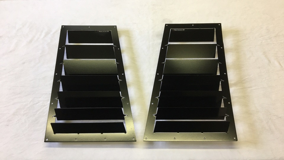 Race Louvers - Mazda Miata RX Extreme Trim Side Pair Extractors