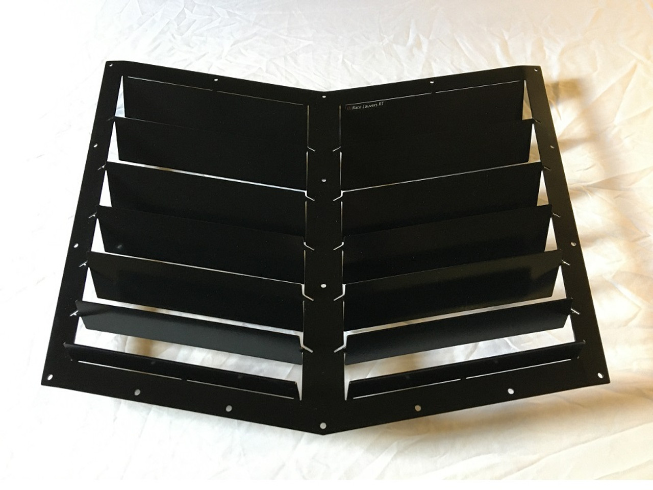 Race Louver C7 Corvette RT trim center car hood extractor is designed for street, high performance driving and track duty.