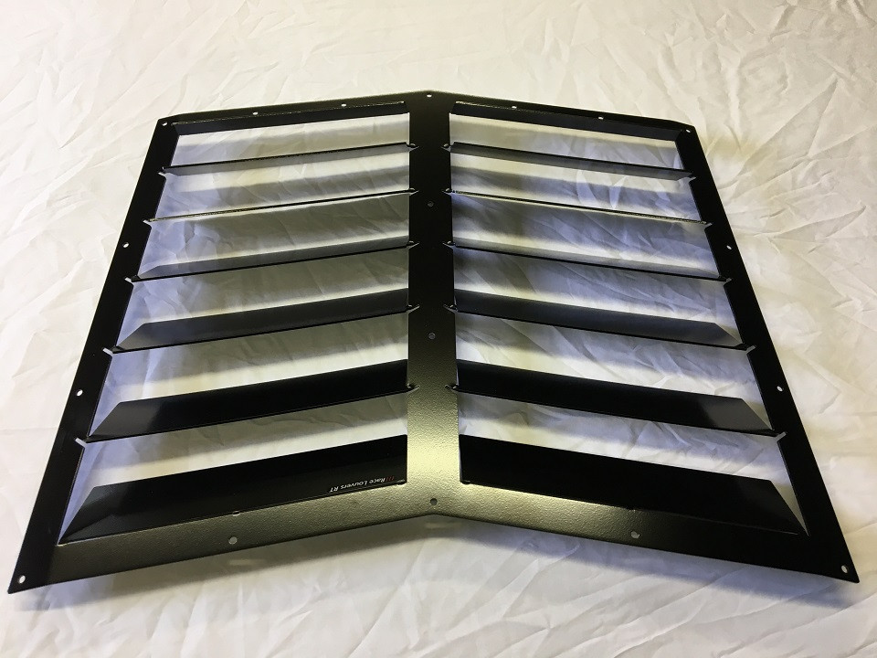 Race Louvers - Corvette C7 Z06 RT Track Trim Center Hood Extractor
