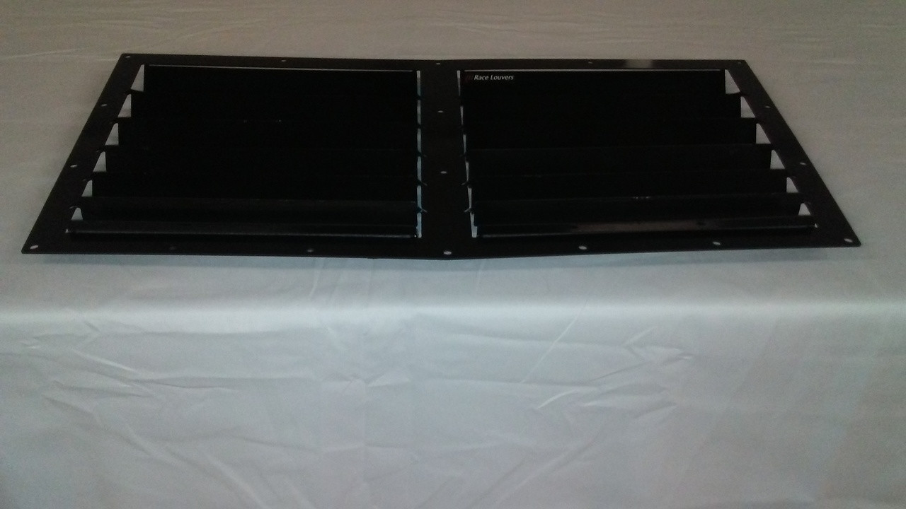 Race Louver Lexus RS trim center car hood vent designed for street, high performance driving and light track duty.