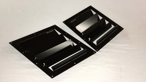 Race Louver Yaris RT trim middle pair car hood vent designed for street, high performance driving and light track duty.