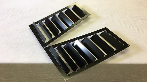 Race Louvers RX extreme trim racing heat extractor is designed for high performance driving, auto cross and track duty