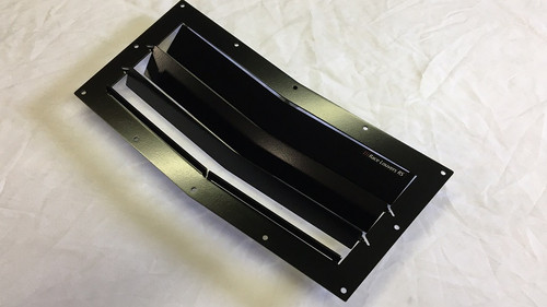 Race Louver ST/TT3-6 spec center hood vent designed for street, high performance driving and light track duty.