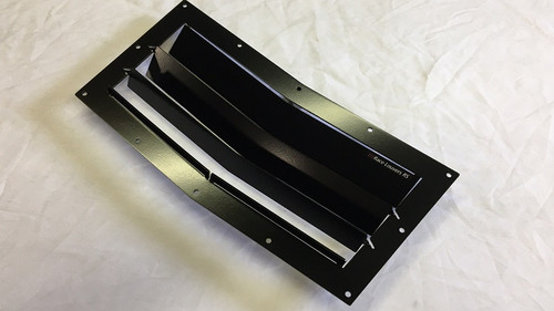 Race Louver RS street trim center hood vent designed for street, high performance driving and light track duty.