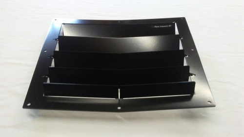 Race Louver RT track trim center car hood extractor is designed for street, high performance driving and track duty.