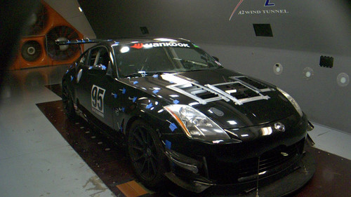 Race Louver 350Z RS Street Trim center car hood vent designed for street, high performance driving and light track duty.