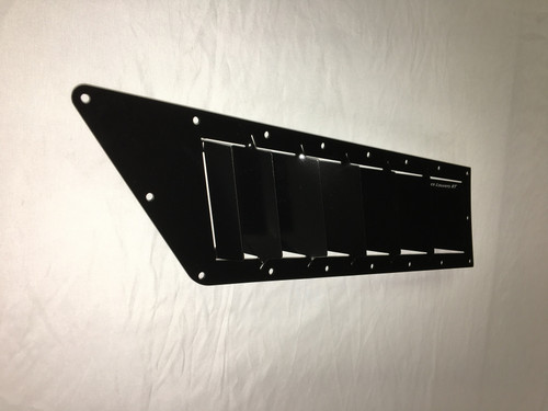 Race Louver RT Track Trim car hood extractor is designed for street, high performance driving and track duty.
