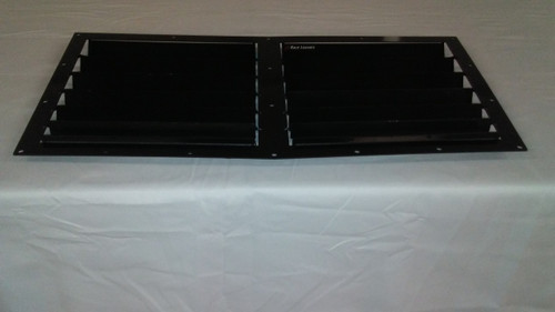 Race Louver Lexus RS trim center car hood vent designed for street, high performance driving and light track duty.