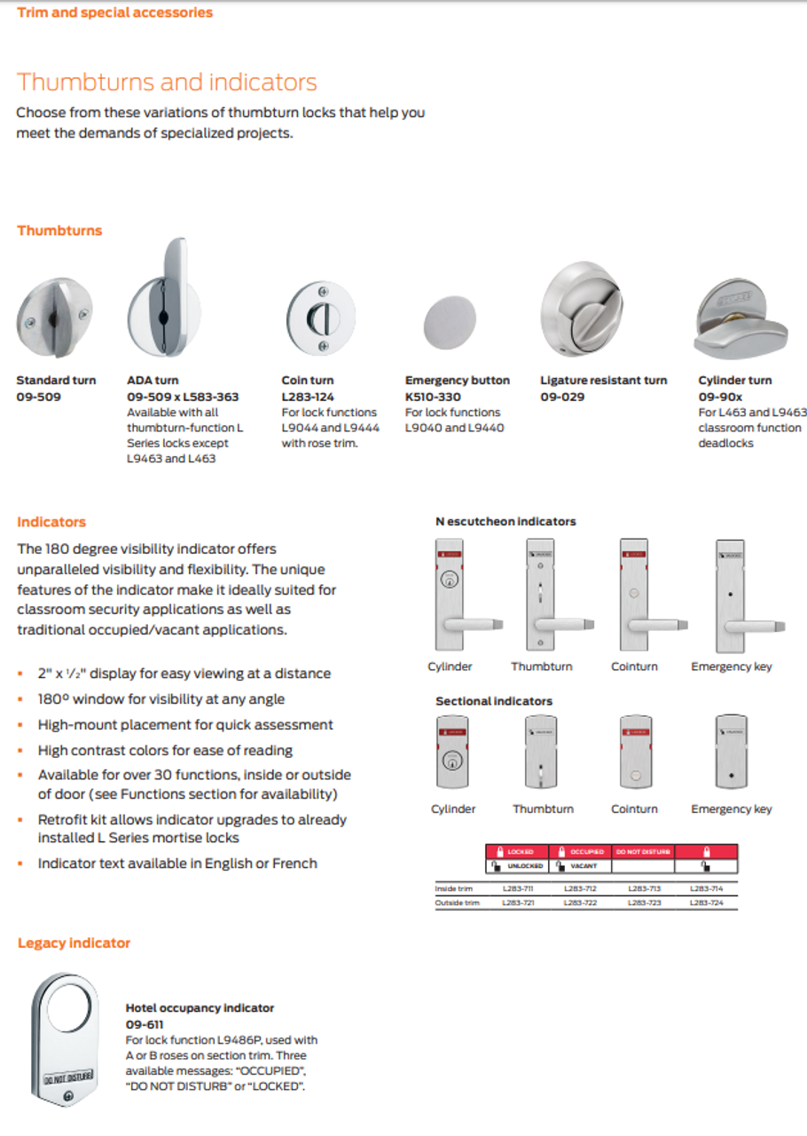 How Schlage's L9050/L9070 Mortise Lock Works 