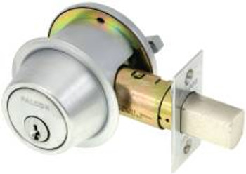 T351PD-D-613 Falcon T Series Cylindrical Closet Lock with Dane Lever Style  in Oil Rubbed Bronze