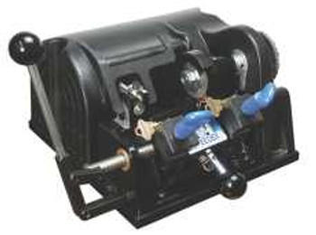 Semi-automatic duplicator operated by spring loaded lever with Softie™ rotary brush Design allows the carriage to move smoothly with the use of one hand when cutting keys
Semi-automatic duplicator operated by spring loaded lever with Softie™ rotary brush Design allows the carriage to move smoothly with the use of one hand when cutting keys